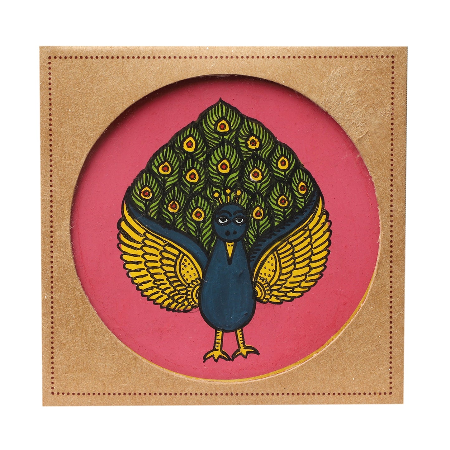 GANJIFA Hand-Painted Fridge Magnet Ritu Varsha Ace