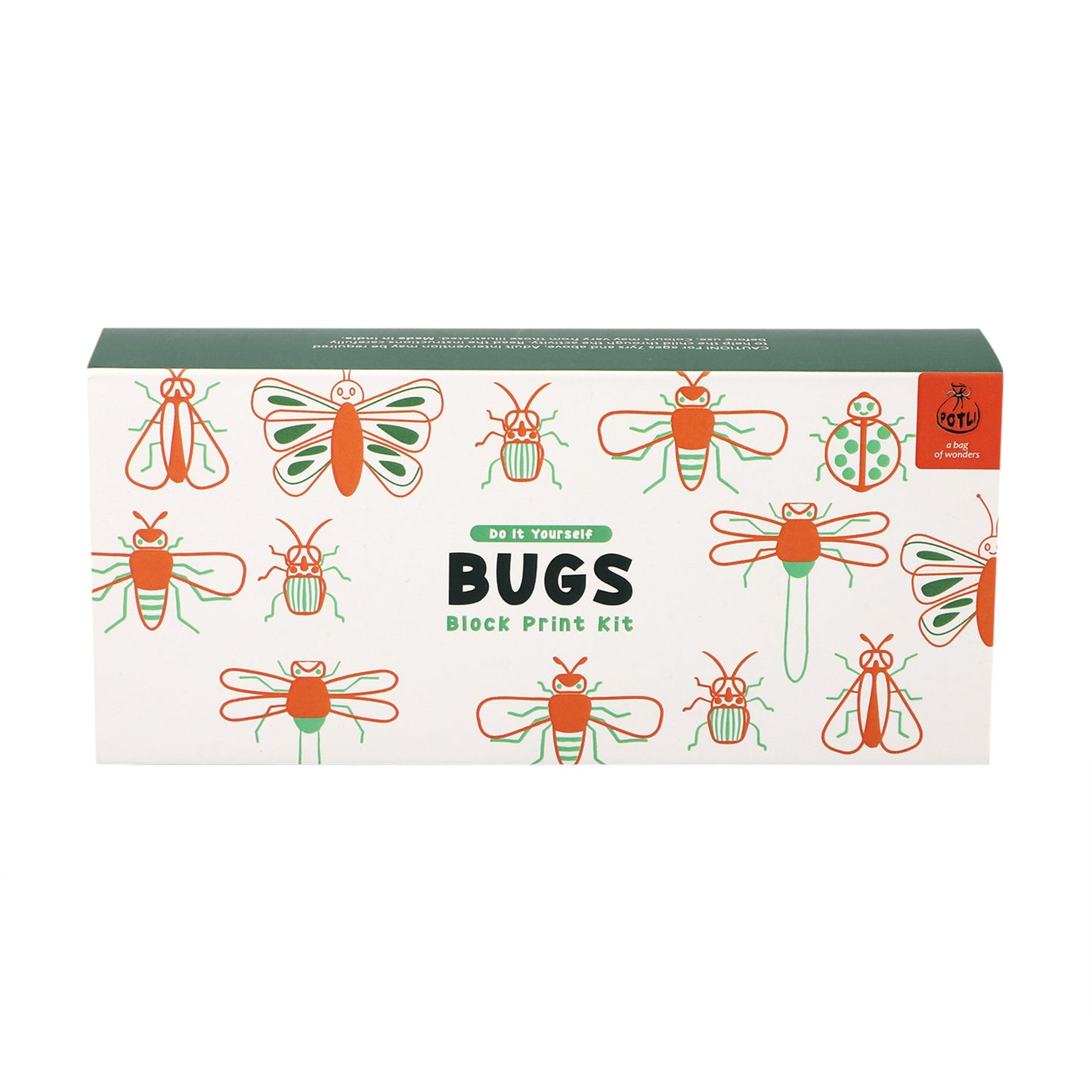 DIY Wooden Block Printing Craft kit Bugs