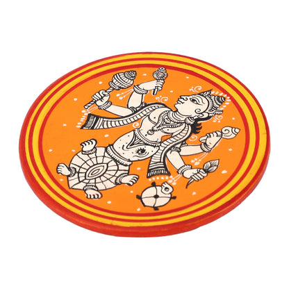 GANJIFA Handpainted Fridge Magnet Kurma