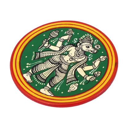 GANJIFA Hand-Painted Fridge Magnet Dashavtar Varaha