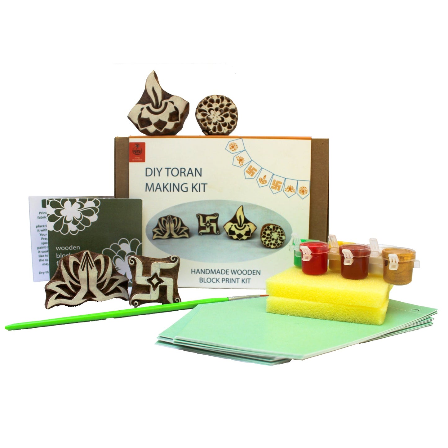 DIY Block Printing Toran Kit