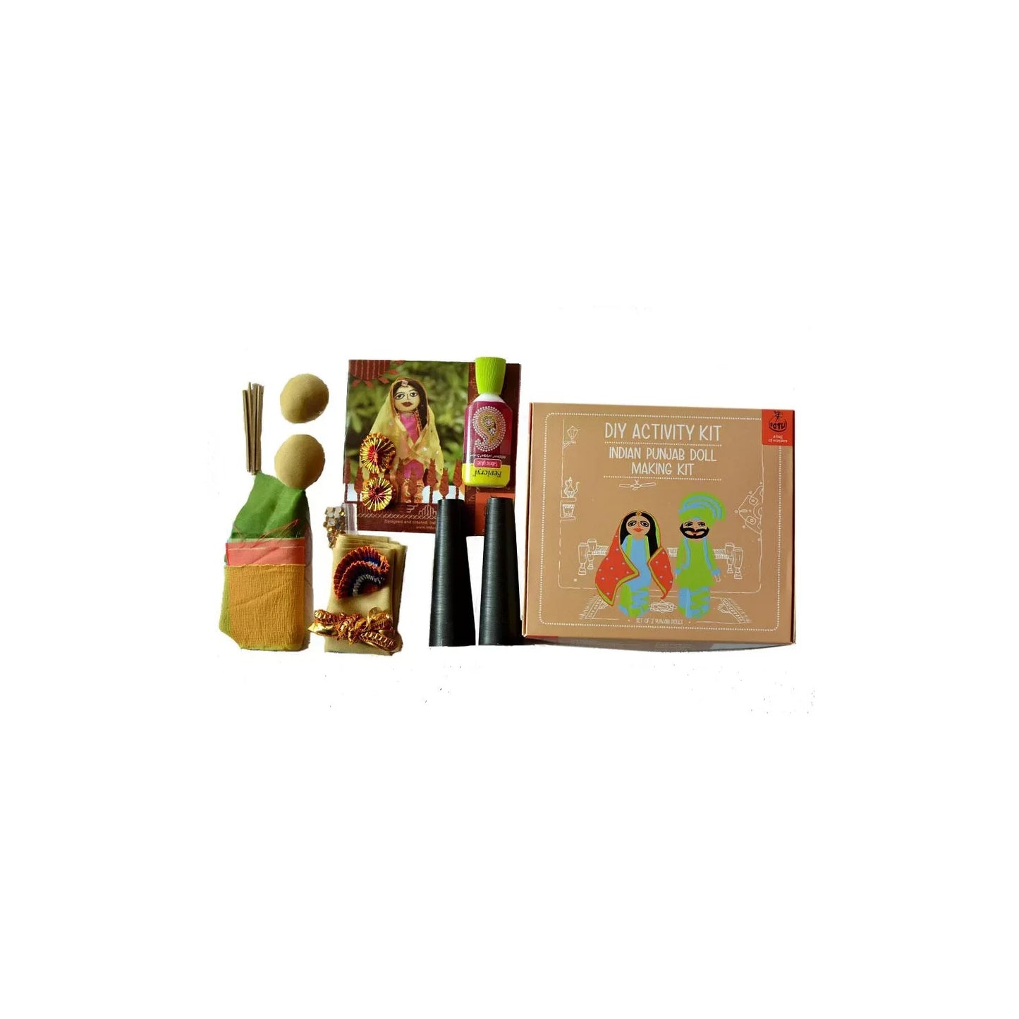 DIY Indian Doll making kit Punjab