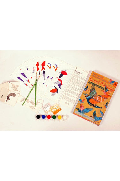 DIY Coloring Folk Art kit Gond Painting