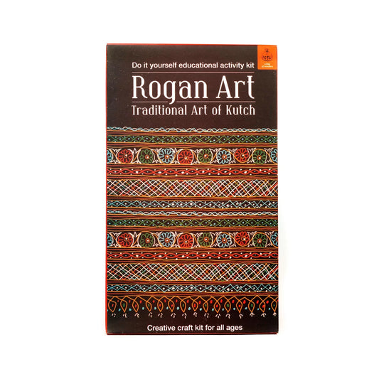 DIY Coloring Folk Art kit Rogan Painting