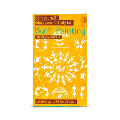 DIY Coloring Folk Art  kit Warli Painting